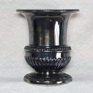 Vintage Ronson Queen Anne Silverplate Cigarette Urn Newark NJ for Smoking Set